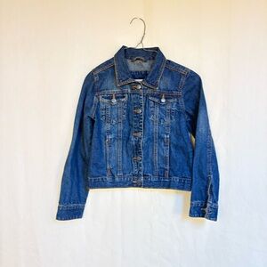 Classic Blue Denim Girls Jacket